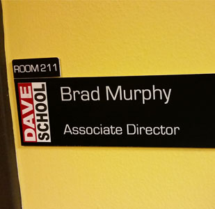 Custom Laser Cut and Engraved Door Name Tag