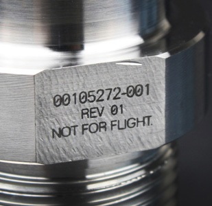 Laser Marked Stainless Steel Fitting