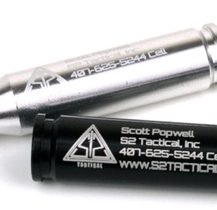 Laser Engraved Anodized Aluminum Bullets