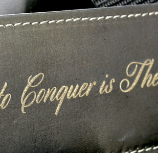 Custom Laser Engraved Leather Purse