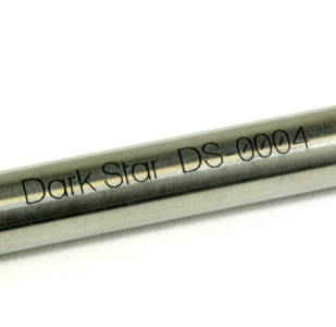 Laser Marked Titanium Medical Device Rod