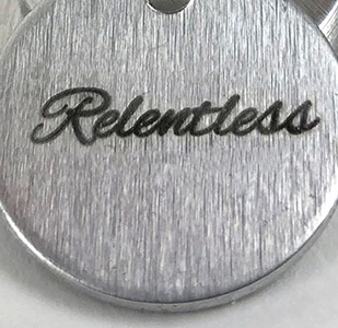 Laser Engraved Logo Neclace Charm